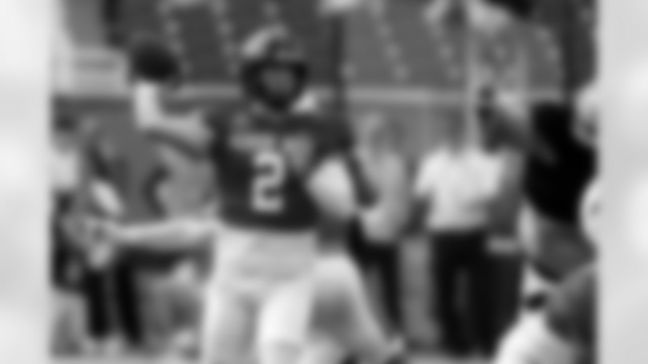 American team quarterback Jaxson Dart of Ole Miss (2) runs through drills during practice for the Senior Bowl NCAA college football game, Wednesday, Jan. 29, 2025, in Mobile, Ala. (AP Photo/Butch Dill)