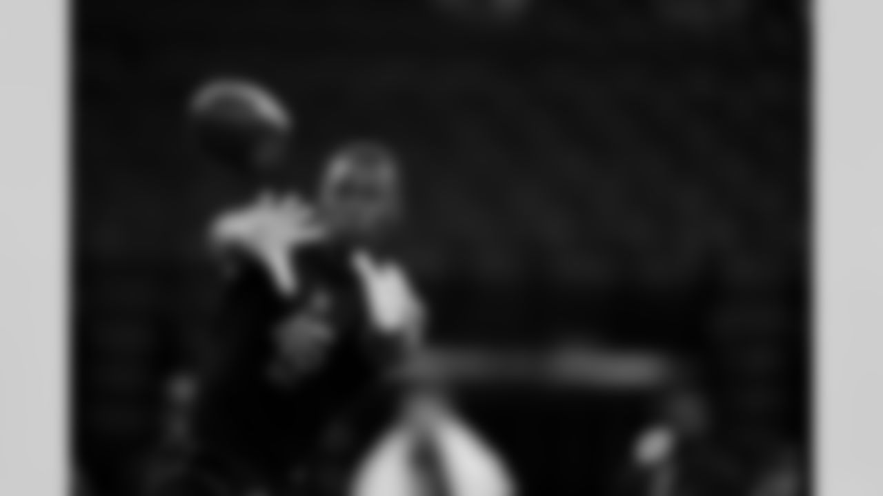 Georgia wide receiver Colbie Young (46) participates in a drill during the 2026 NFL Scouting Combine on Saturday, February 28, 2026 in Indianapolis, Indiana. (Cooper Neill/NFL)