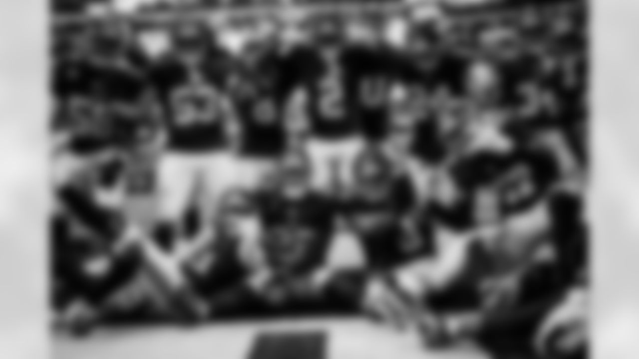 ILB Bobby Okereke (58) ILB Darius Muasau (53) S Jevón Holland (8) CB Deonte Banks (2) S Dane Belton (24) OLB Kayvon Thibodeaux (5) OLB Abdul Carter (51) DL Chauncey Golston (57) CB Dru Phillips (22)