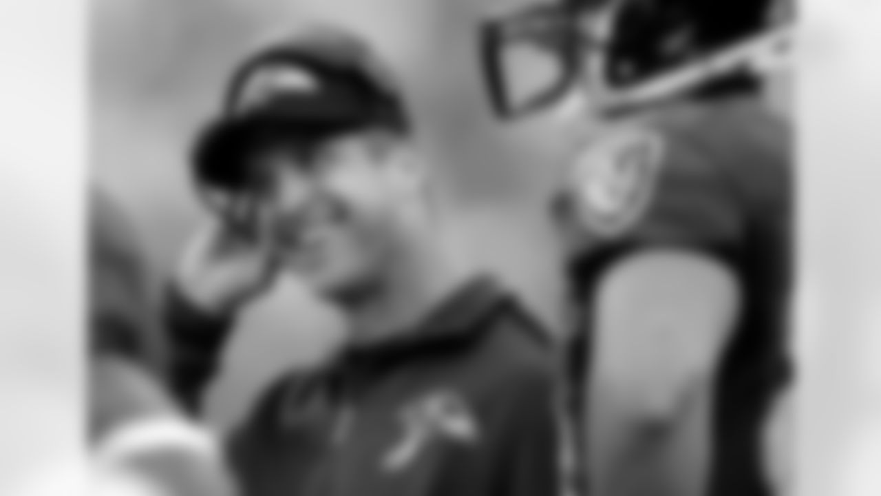 Baltimore Ravens head coach John Harbaugh looks on from the sideline in the second half of an NFL football game against the Oakland Raiders in Baltimore, Sunday, Nov. 11, 2012. (AP Photo/Nick Wass)