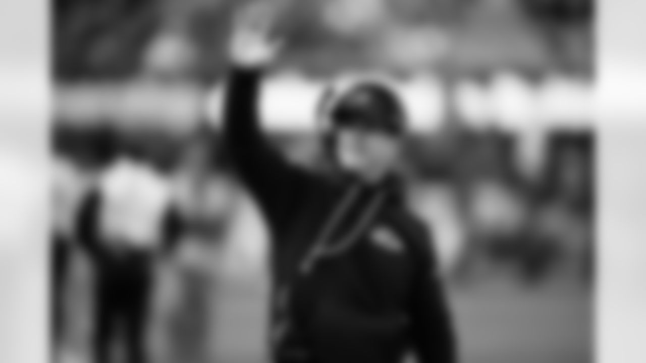 Baltimore Ravens head coach John Harbaugh looks on before an NFL football game against the Pittsburgh Steelers, Sunday, Dec. 7, 2025, in Baltimore. (AP Photo/Nick Wass)