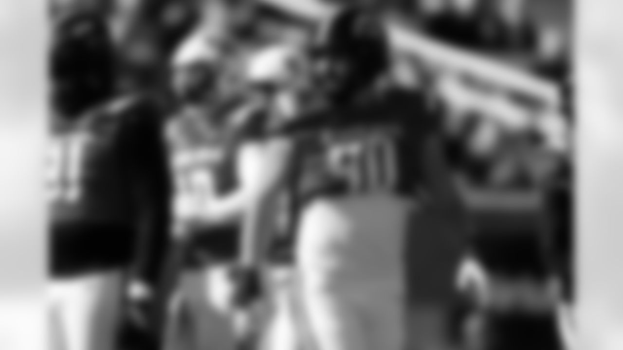 National Team defensive end Max Llewellyn (90), of Iowa, during the first half of the Senior Bowl NCAA college football game Saturday, Jan. 31, 2026, in Mobile, Ala. (AP Photo/Butch Dill)