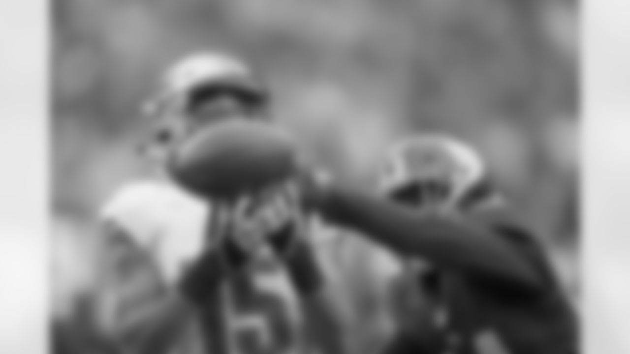 Detroit Lions wide receiver Golden Tate (15) has a pass knocked away by the defense of New York Giants safety Andrew Adams (24) in action Sunday December 18, 2016 in East Rutherford, N.J. (Damian Strohmeyer via AP)