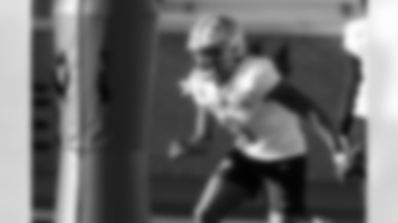 American Team wide receiver Barion Brown (6), of LSU, runs through drills during practice for the Senior Bowl NCAA college football game Tuesday, Jan. 27, 2026, in Mobile, Ala. (AP Photo/Butch Dill)