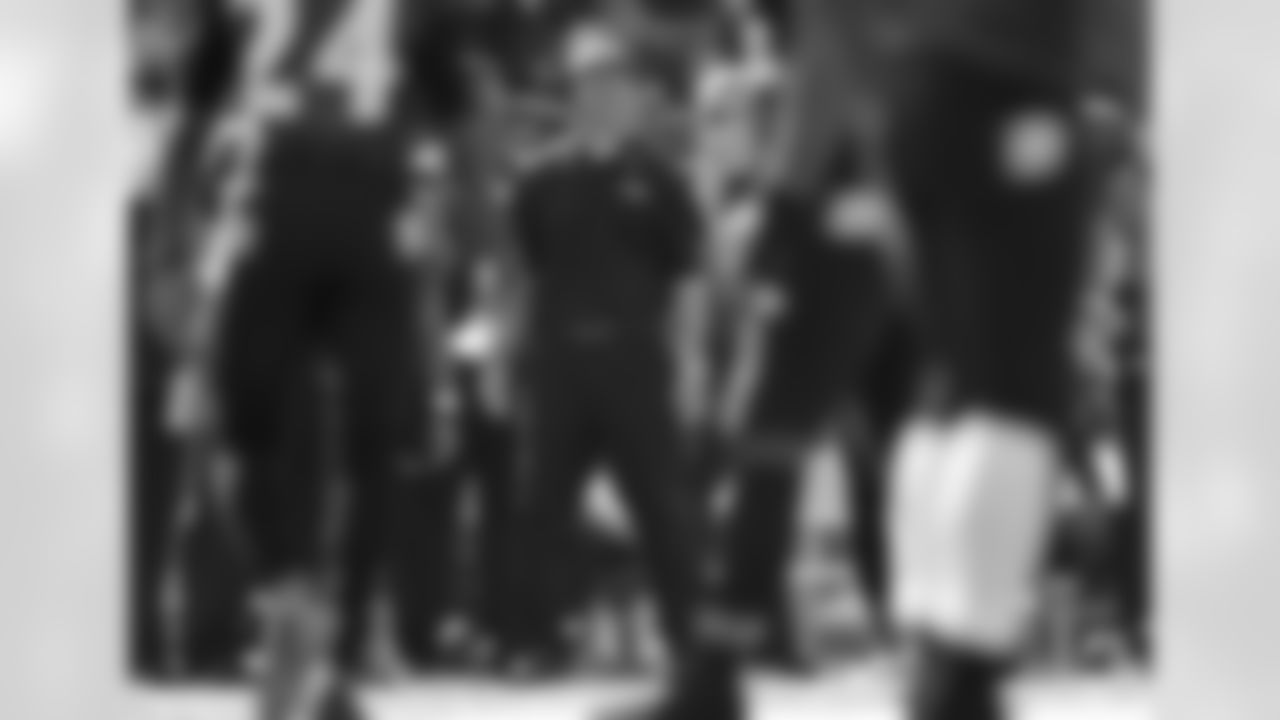 Baltimore Ravens head coach John Harbaugh looks on during in the second half of an NFL football game against the Dallas Cowboys in Baltimore, Sunday, Oct. 14, 2012. (AP Photo/Gail Burton)