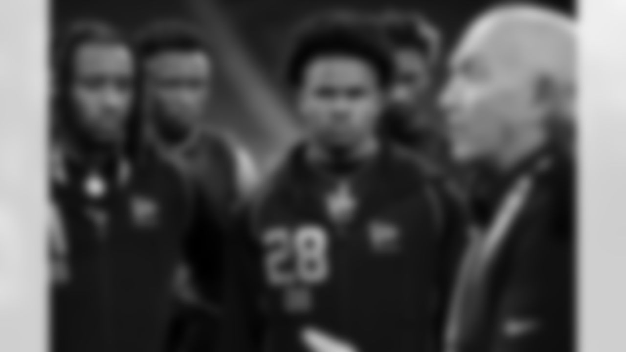 Duke defensive back Chandler Rivers (28) participates in a drill during the 2026 NFL Scouting Combine on Friday, February 27, 2026 in Indianapolis, Indiana. (Cooper Neill/NFL)