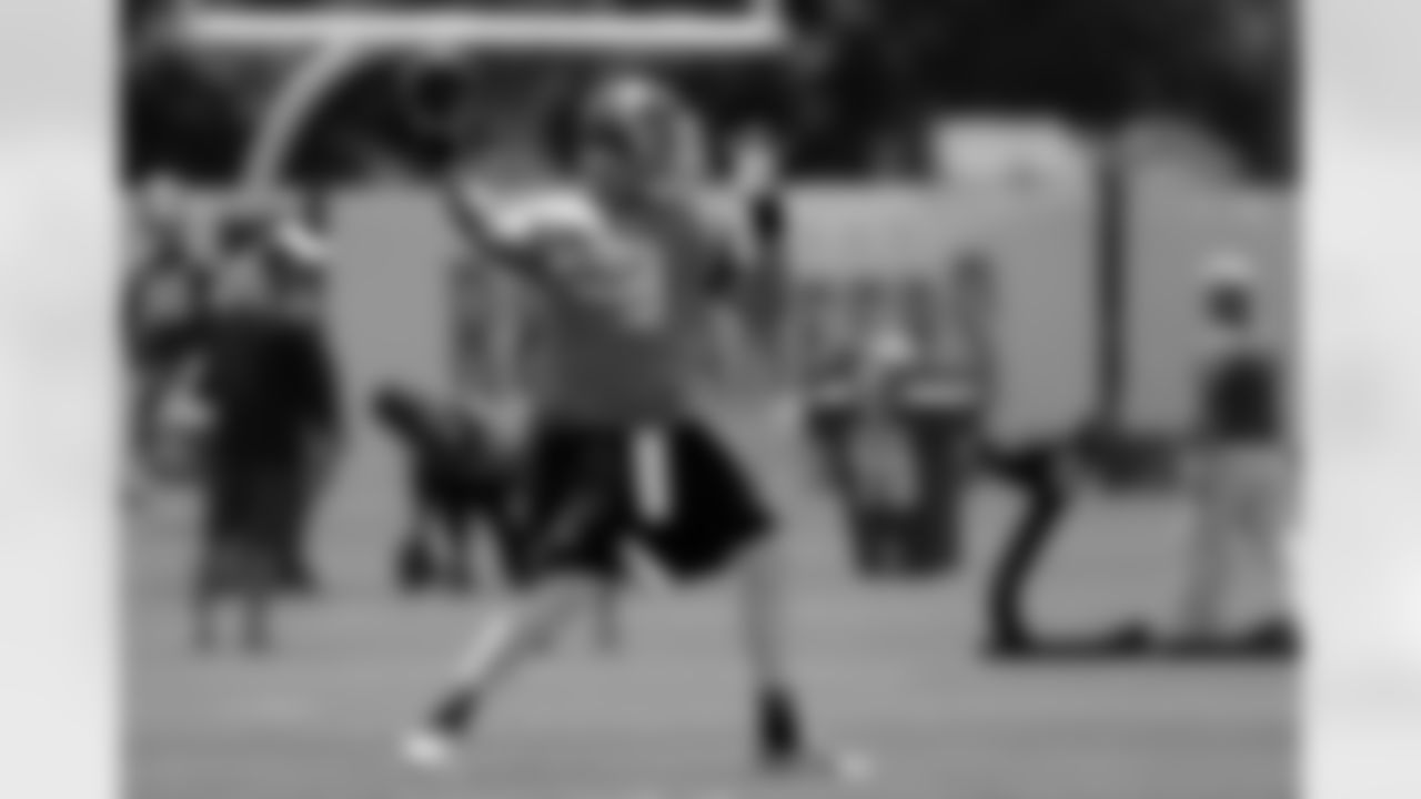 Tampa Bay Buccaneers quarterback Mike Kafka during an NFL football minicamp Tuesday, June 10, 2014, in Tampa, Fla. (AP Photo/Chris O'Meara)