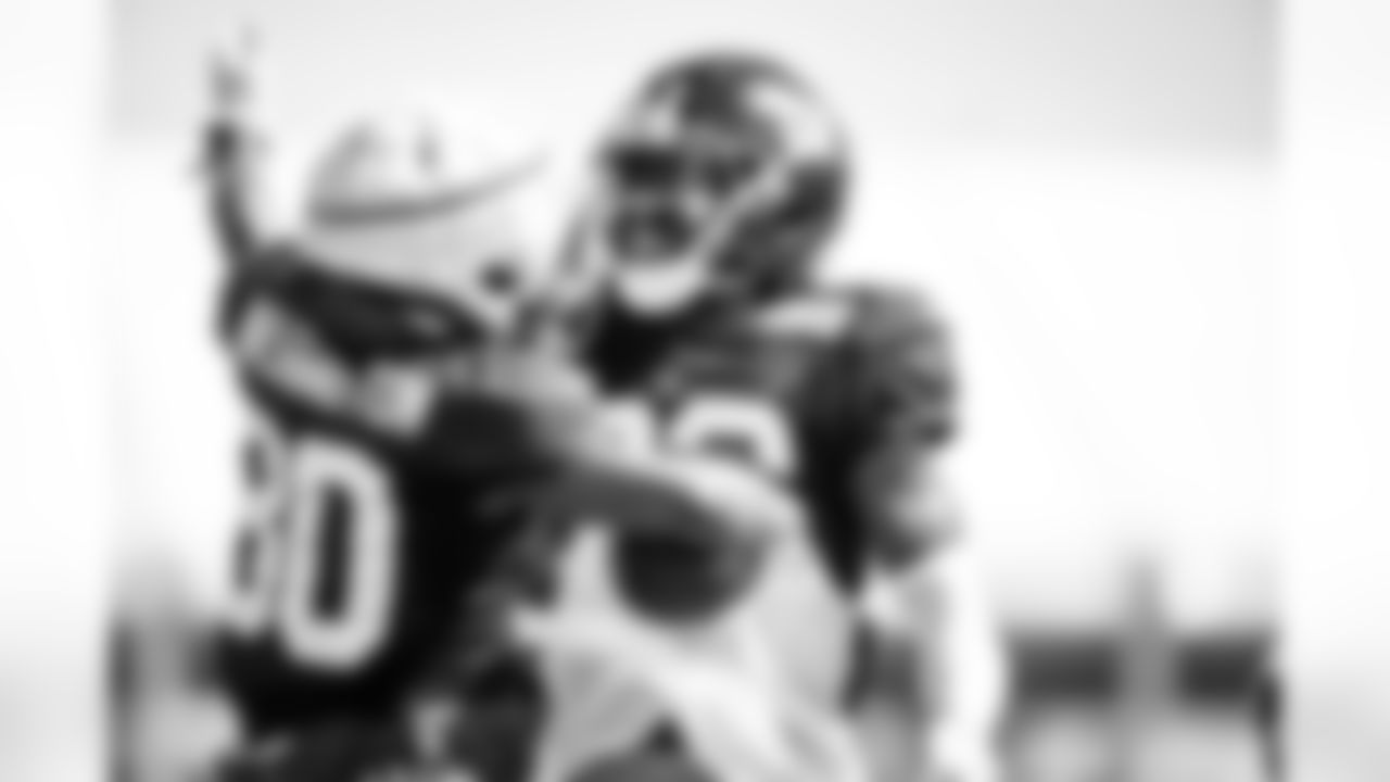 WR Montrell Washington (80) and WR Zach Pascal (83)