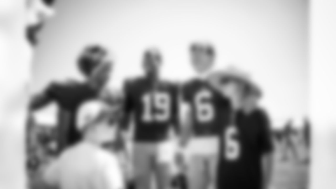 QB Russell Wilson (3), QB Jameis Winston (19) and QB Jaxson Dart (6)