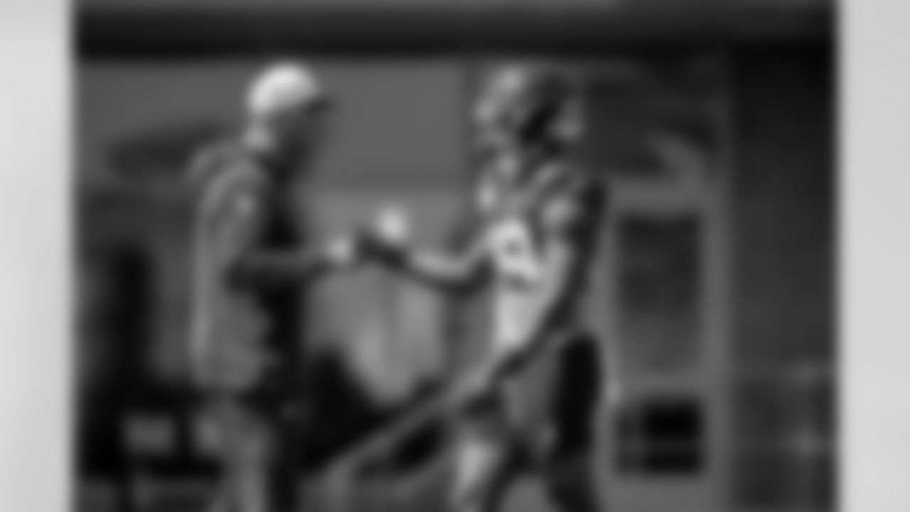 Mike Kafka Assistant Head Coach/Offensive Coordinator, RB Tyrone Tracy (29)