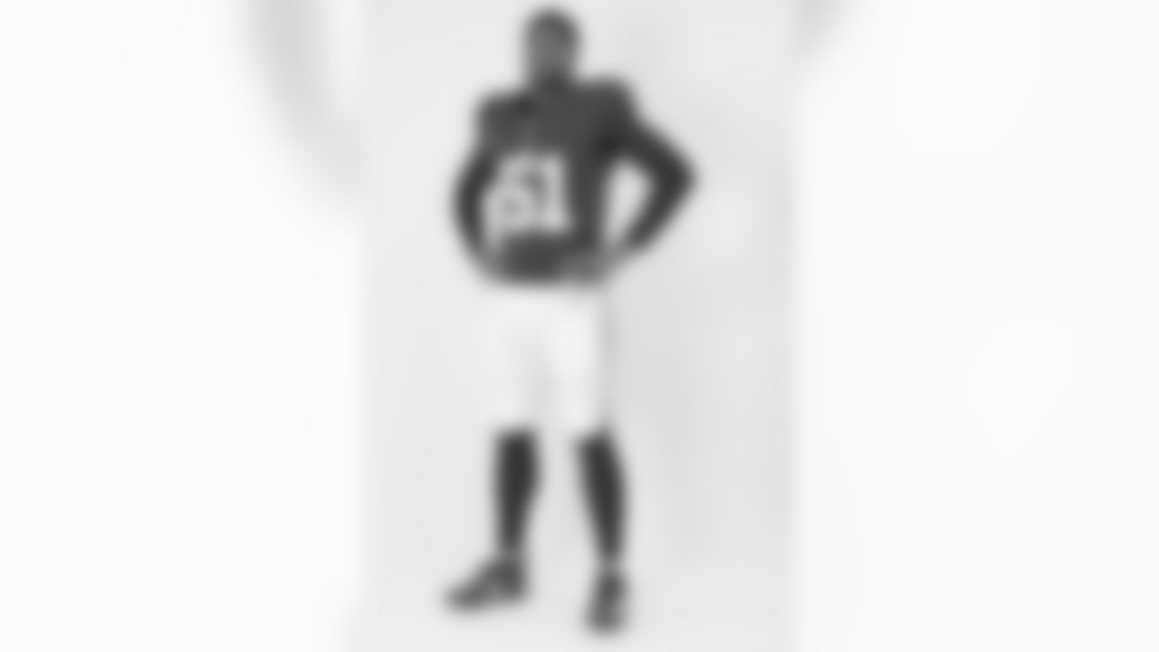 New York Giants defensive end Abdul Carter (51) poses for a portrait during the NFLPA Rookie Premiere on Saturday, May 17, 2025 in Thousand Oaks, Calif. (Ben Liebenberg/NFL)