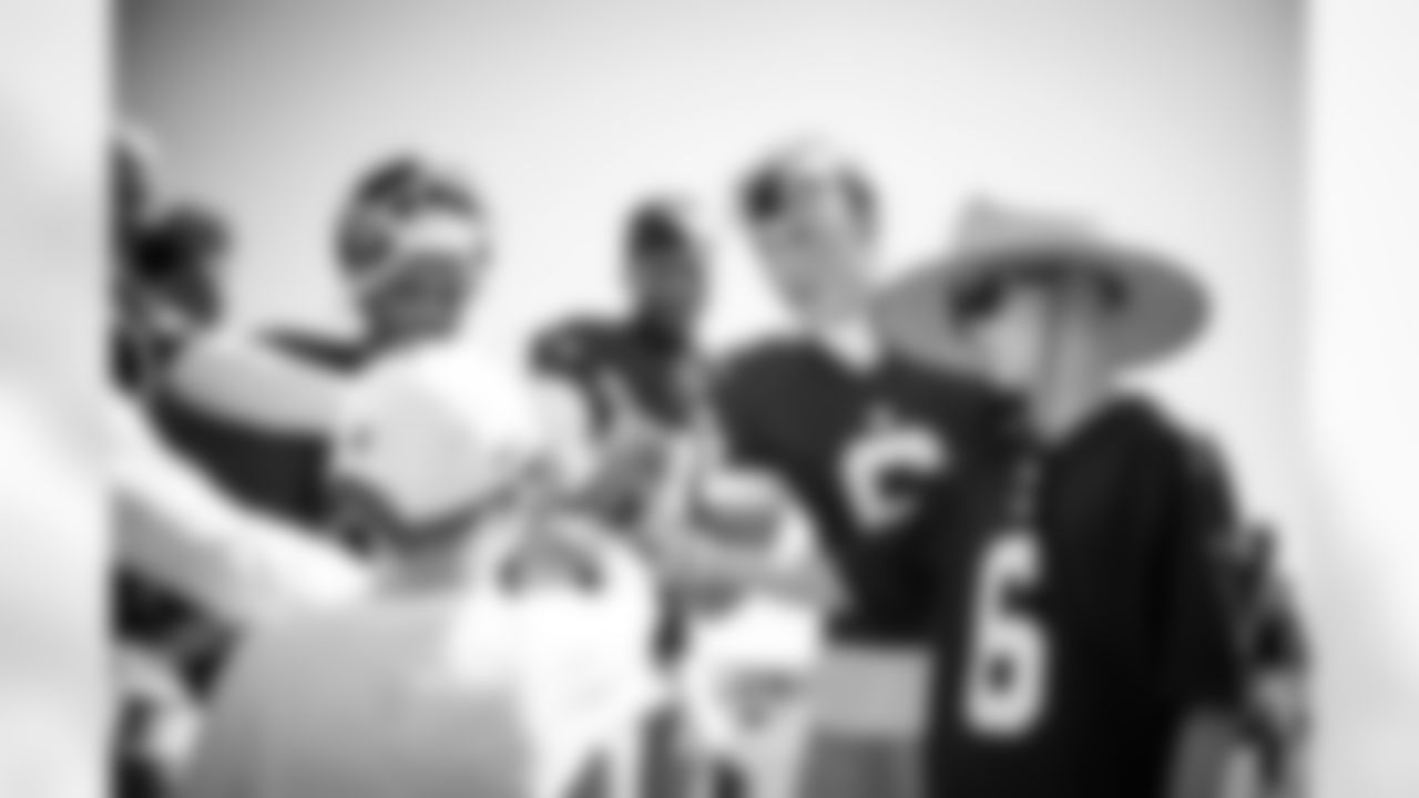 QB Russell Wilson (3), QB Jameis Winston (19) and QB Jaxson Dart (6)
