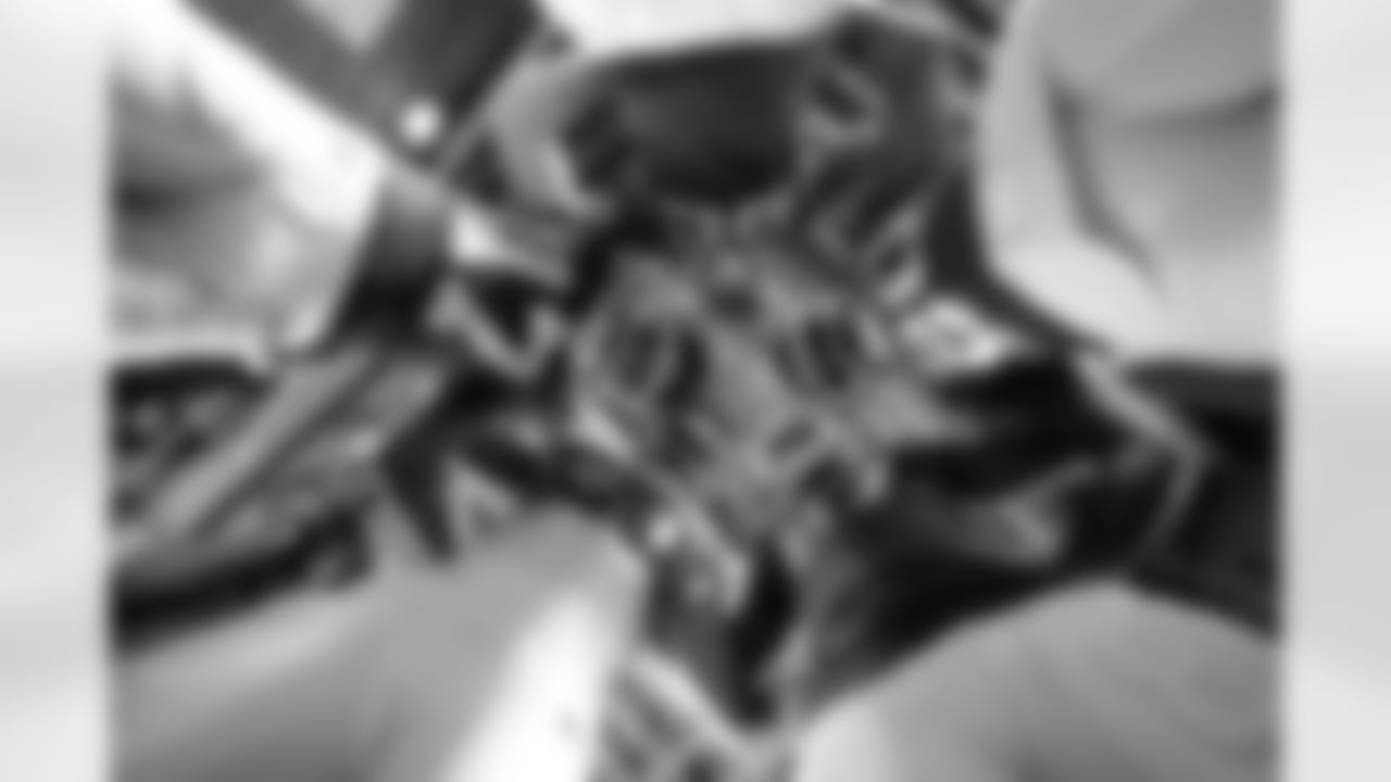 New York Giants wide receiver Wan'Dale Robinson (17),New York Giants running back Tyrone Tracy Jr. (29),New York Giants wide receiver Darius Slayton (86),New York Giants running back Eric Gray (20),New York Giants wide receiver Ihmir Smith-Marsette (87)