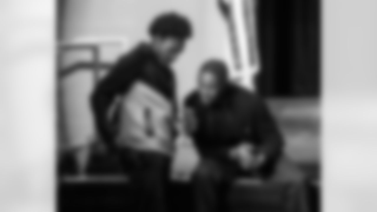 MLK Financial Literacy Event, New York Giants linebacker Bobby Okereke (58)