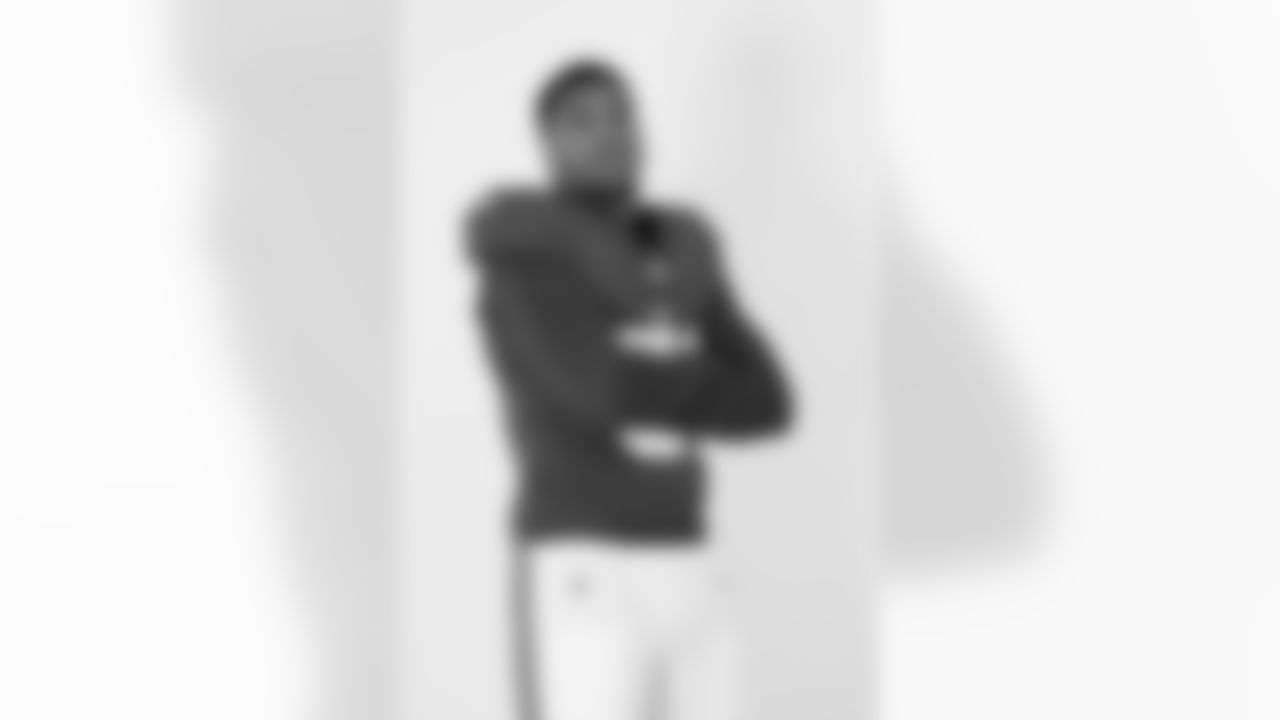 New York Giants defensive end Abdul Carter (51) poses for a portrait during the NFLPA Rookie Premiere on Saturday, May 17, 2025 in Thousand Oaks, Calif. (Ben Liebenberg/NFL)