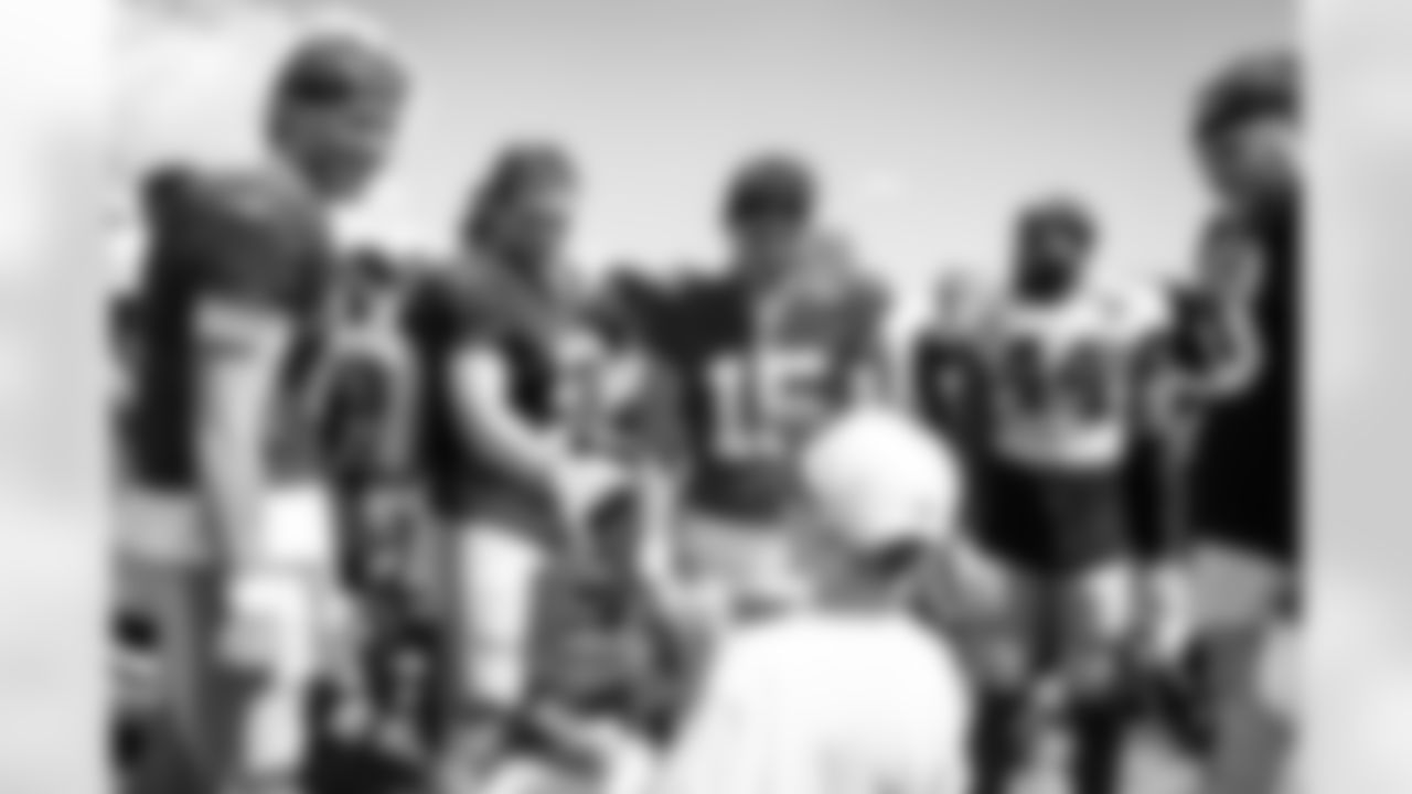 QB Jaxson Dart (6), WR Dalen Cambre (5), QB Tommy DeVito (15)