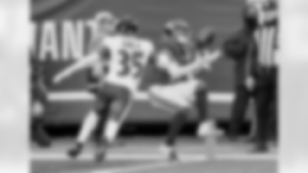 New York Giants wide receiver Malik Nabers (1) touchdown