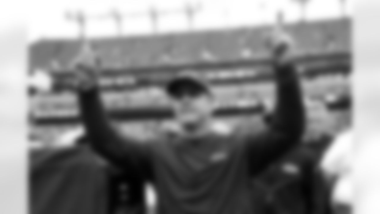 Baltimore Ravens head coach John Harbaugh gestures as he walks off the field after an NFL football game against the Denver Broncos, Sunday, Sept. 23, 2018, in Baltimore. (AP Photo/Nick Wass)