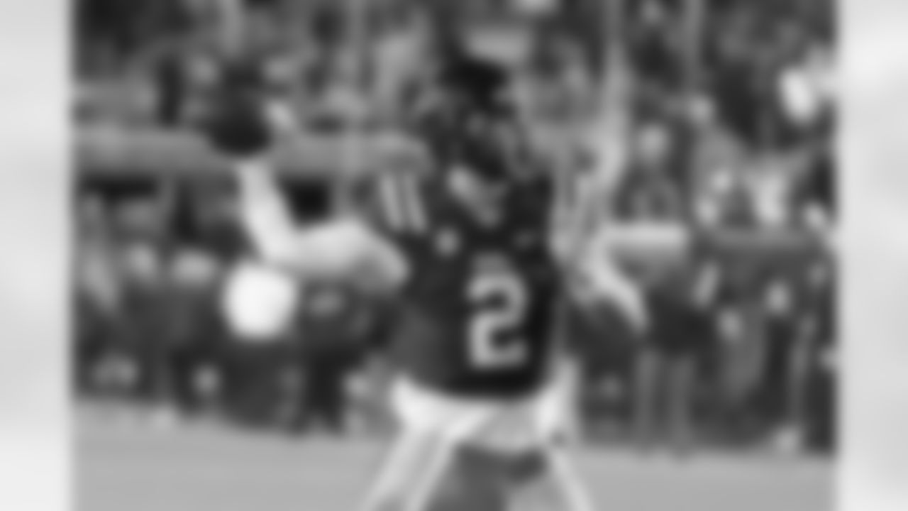 Mississippi quarterback Jaxson Dart looks to pass the ball against Mississippi State during the second half of an NCAA college football game, Friday, Nov. 29, 2024, in Oxford, Miss. (AP Photo/Rogelio V. Solis)