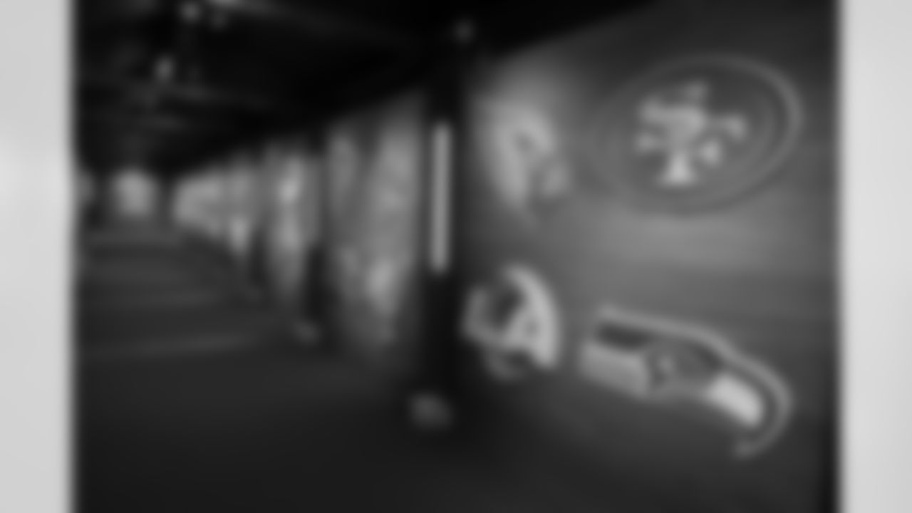 A general view of the tunnel to the stage during the 2025 NFL Draft on Thursday, April 24, 2025 in Green Bay, Wisconsin. (Perry Knotts/NFL)