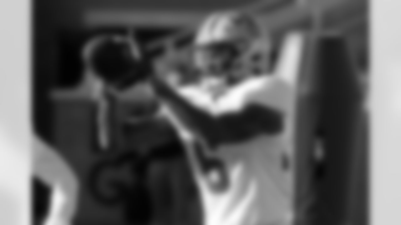 American Team wide receiver Barion Brown (6), of LSU, runs through drills during practice for the Senior Bowl NCAA college football game Tuesday, Jan. 27, 2026, in Mobile, Ala. (AP Photo/Butch Dill)