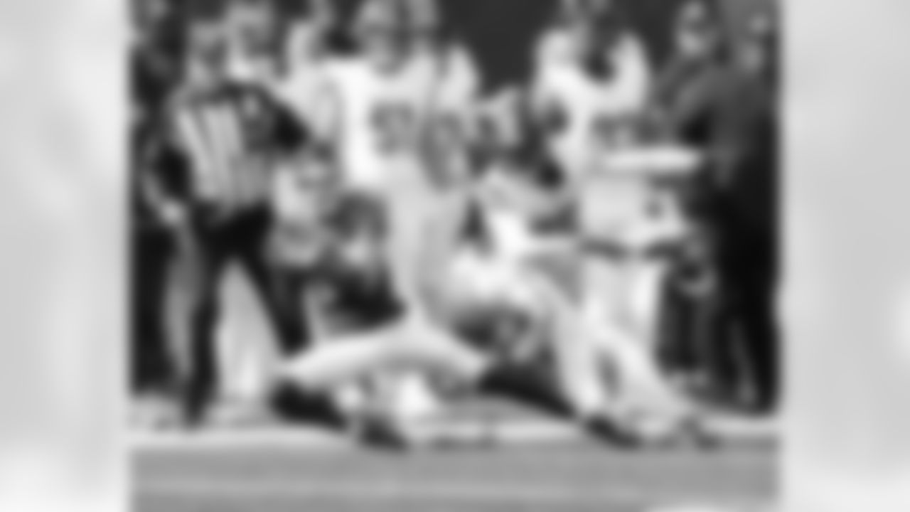 New York Giants wide receiver Jalin Hyatt (13) during a week 7 NFL football game against the Washington Commanders, Sunday, October 22, 2023 in East Rutherford, New Jersey (Evan Pinkus / New York Giants)