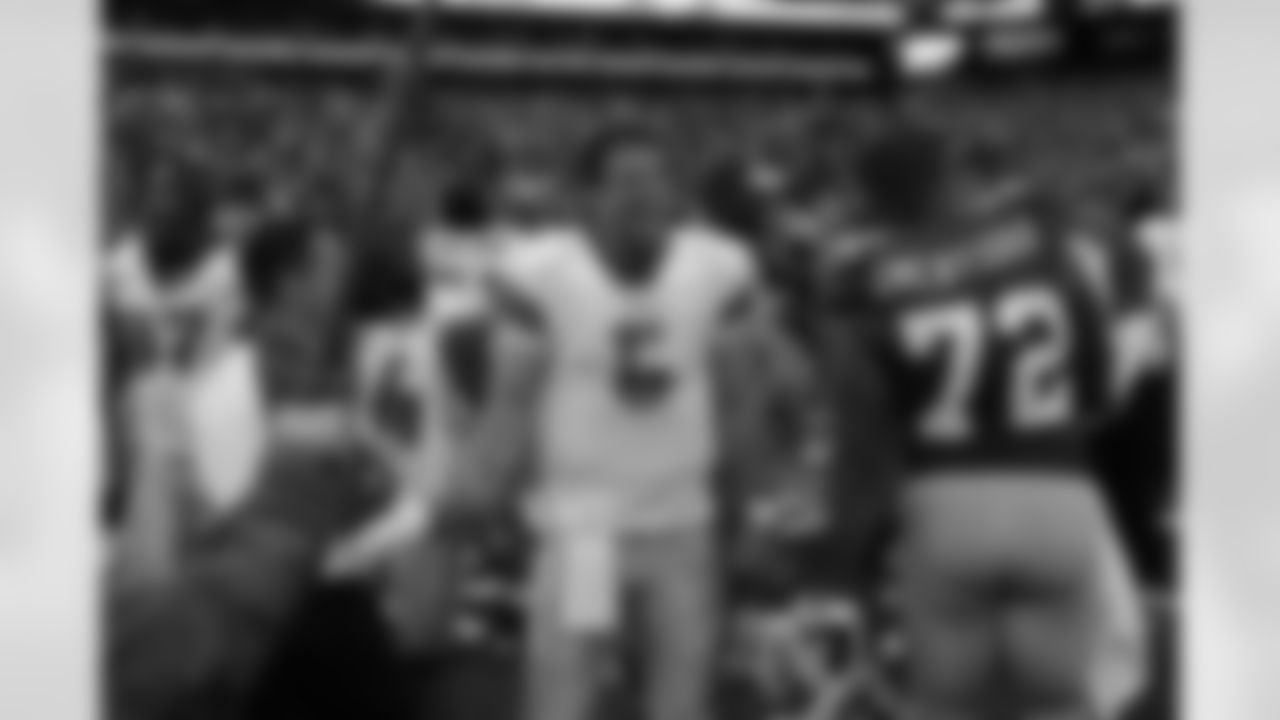 Detroit Lions' Drew Stanton laughs after an NFL football game between the Detroit Lions and the New York Giants at New Meadowlands Stadium Sunday, Oct. 17, 2010, in East Rutherford, N.J. The Giants won the game 28-20. (AP Photo/Seth Wenig)