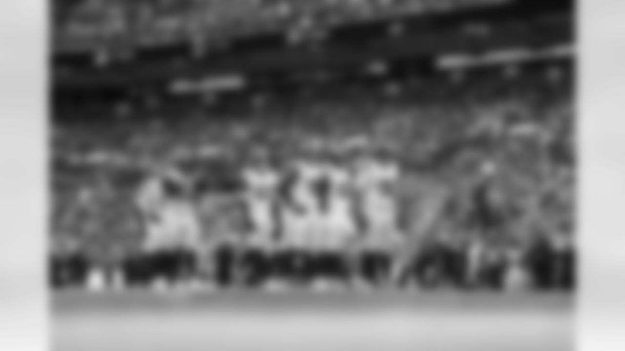 DL D.J. Davidson (98), OLB Abdul Carter (51), DL Rakeem Nuñez-Roches (93), DT Roy Robertson-Harris (95)