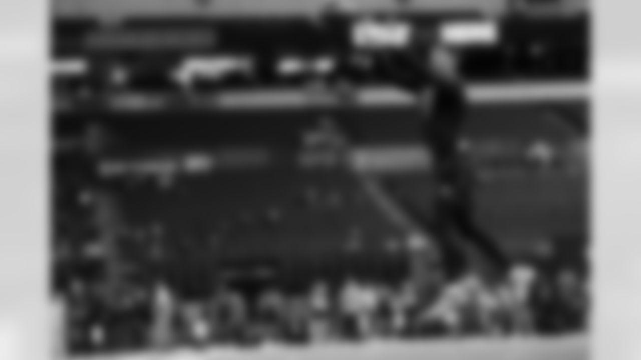 Oregon defensive back Jadon Canady (03) participates in a drill during the 2026 NFL Scouting Combine on Friday, February 27, 2026 in Indianapolis, Indiana. (Cooper Neill/NFL)