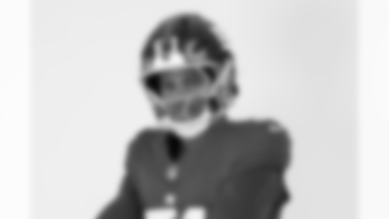 New York Giants defensive end Abdul Carter (51) poses for a portrait during the NFLPA Rookie Premiere on Saturday, May 17, 2025 in Thousand Oaks, Calif. (Ben Liebenberg/NFL)