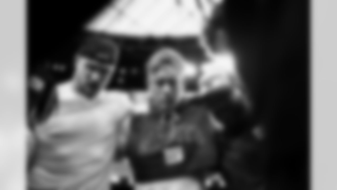 TE Daniel Bellinger (82), QB Jaxson Dart (6), QB Russell Wilson (3)