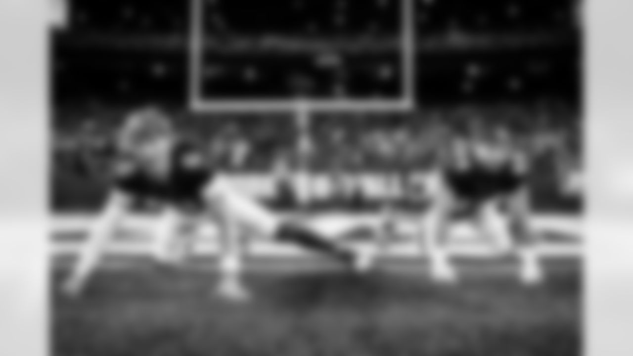 QB Jaxson Dart (6), RB Cam Skattebo (44)