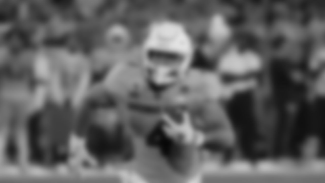 Arizona State running back Cam Skattebo (4) in the second half during an NCAA college football game against Mississippi State, Saturday, Sept. 7, 2024, in Tempe, Ariz. (AP Photo/Rick Scuteri)