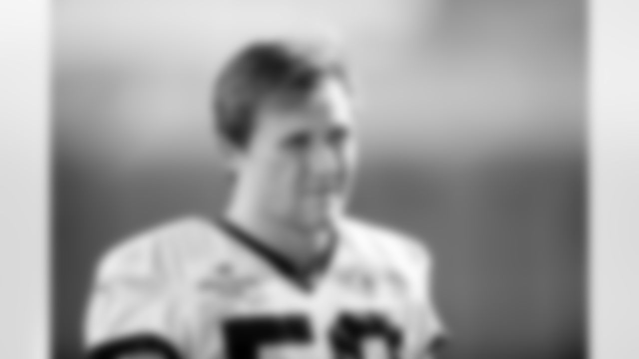 Jacksonville, Fla. — Jaguars linebacker Branson Combs (50) during practice at the Miller Electric Center on December 11, 2025.