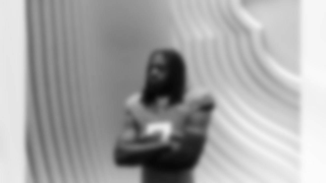 Jacksonville, Fla. — A behind-the-scenes image of wide receiver Brian Thomas Jr. (7) during media day at EverBank Stadium on Monday, June 8, 2025.
