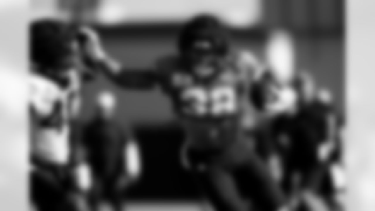 Jacksonville, Fla. — Jaguars running back Ja'Quinden Jackson (38) during training camp at the Miller Electric Center on July 29, 2025.