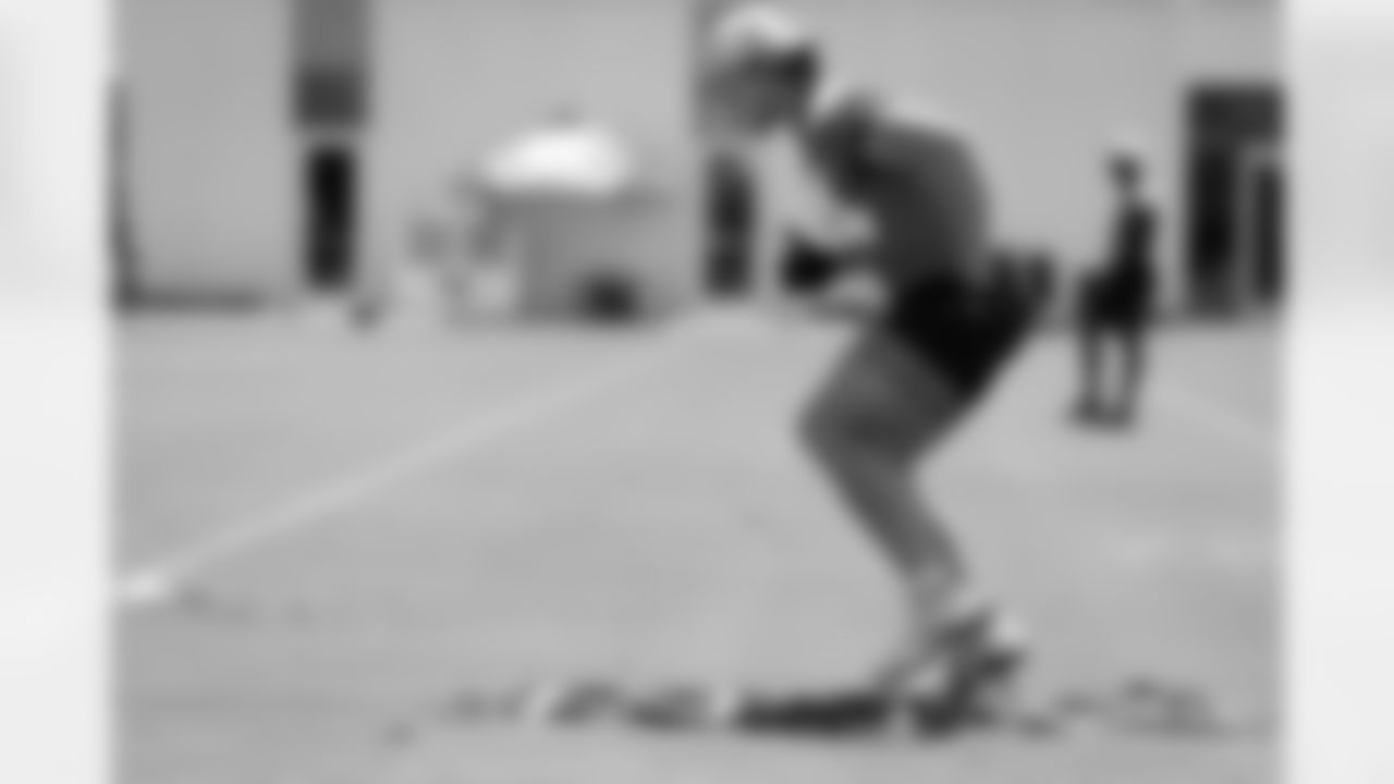 Jacksonville, Fla. — Jaguars tight end Hunter Long (84) during phase two of the voluntary offseason program at the Miller Electric Center on May 13, 2025.
