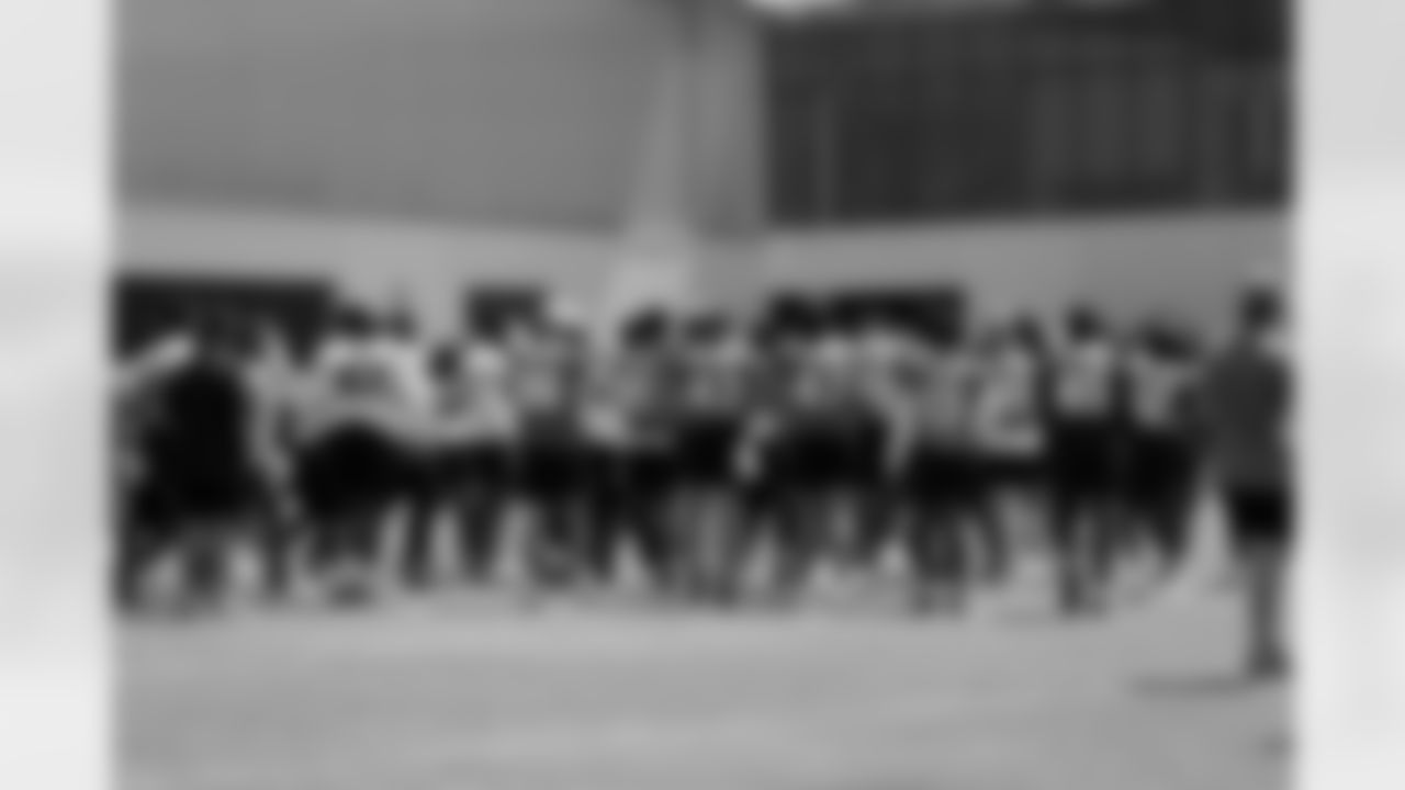 Jacksonville, Fla. — Jaguars players during phase two of the voluntary offseason program at the Miller Electric Center on May 13, 2025.