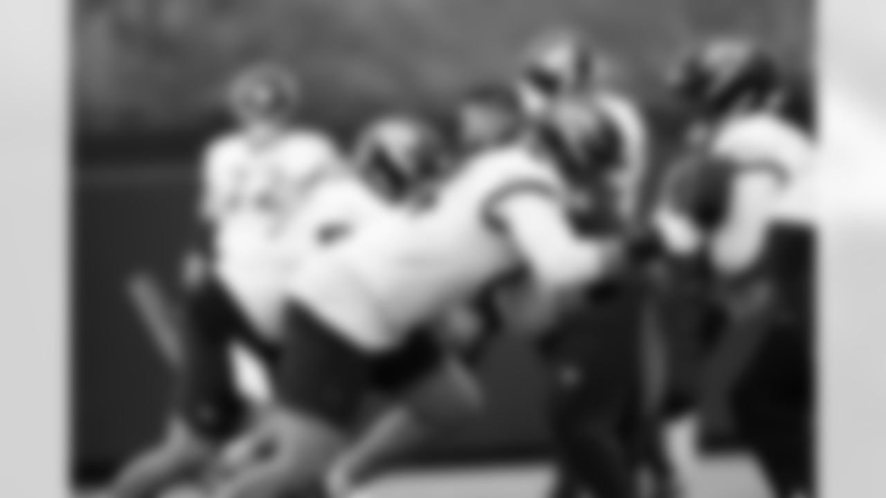 Jacksonville, Fla. — Jaguars offensive lineman Wyatt Milum (64) during practice at the Miller Electric Center on November 27, 2025.