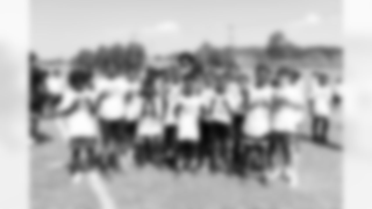 Thomaston, Ga. — Jaguars outside linebacker Travon Walker hosts his second annual Travon Walker Foundation Youth Football Camp at Upson-Lee Middle School on June 15, 2024.