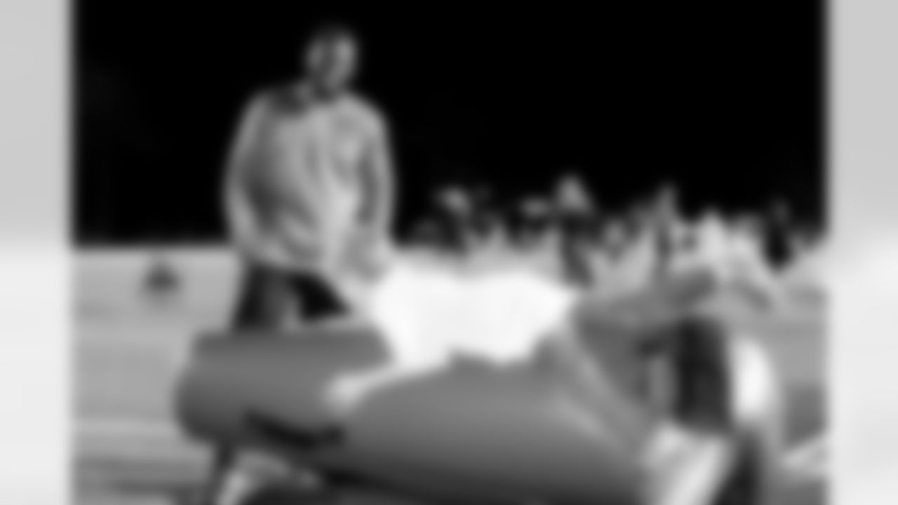 Jacksonville, Fla. – Salute to Service Youth Football Camp for military members and their children at NAS JAX Base on November 5, 2025.