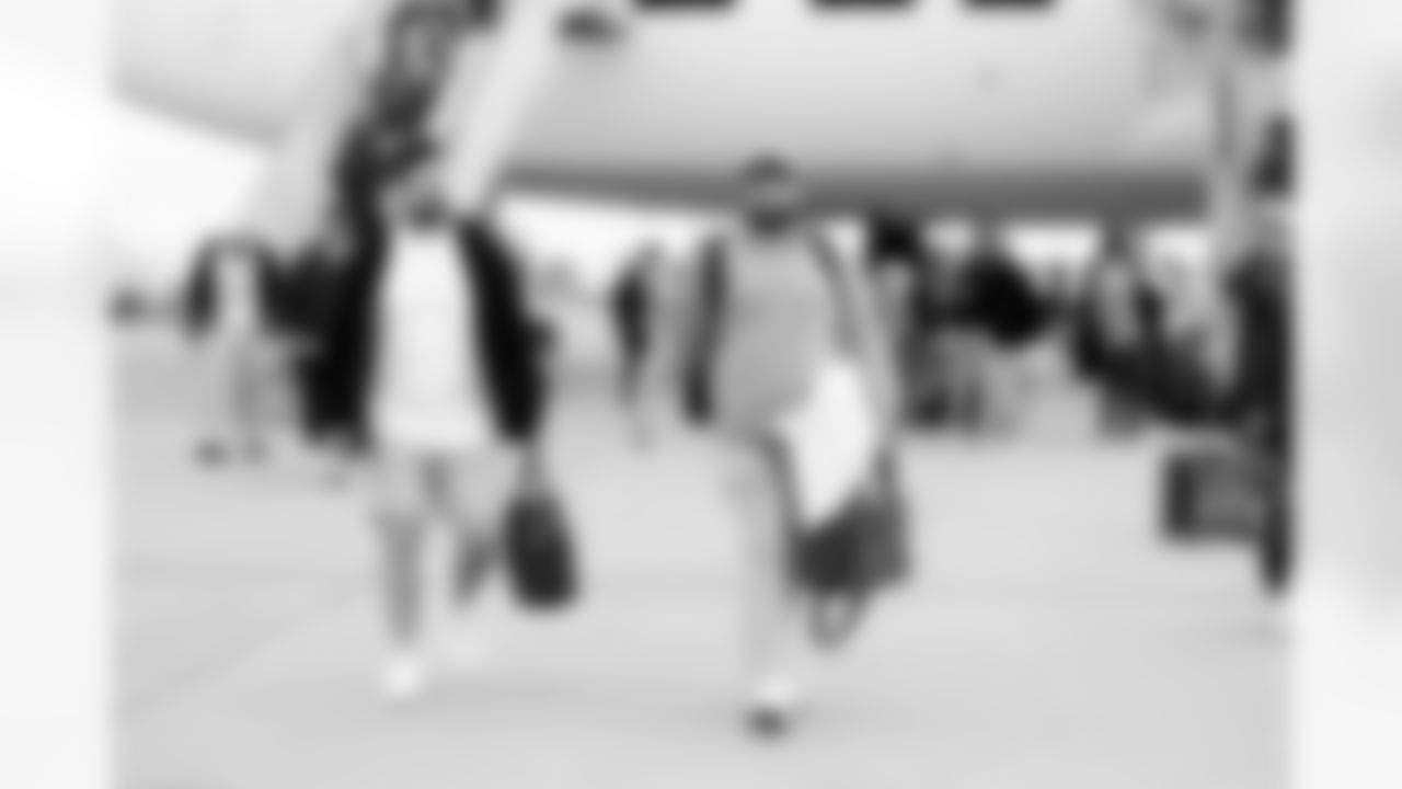 OL Ezra Cleveland and OL Robert Hainsey