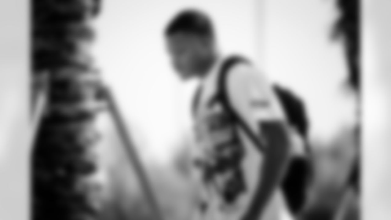 Jacksonville, Fla. — Jaguars cornerback Tyson Campbell reports to training camp at the Miller Electric Center on July 22, 2025.