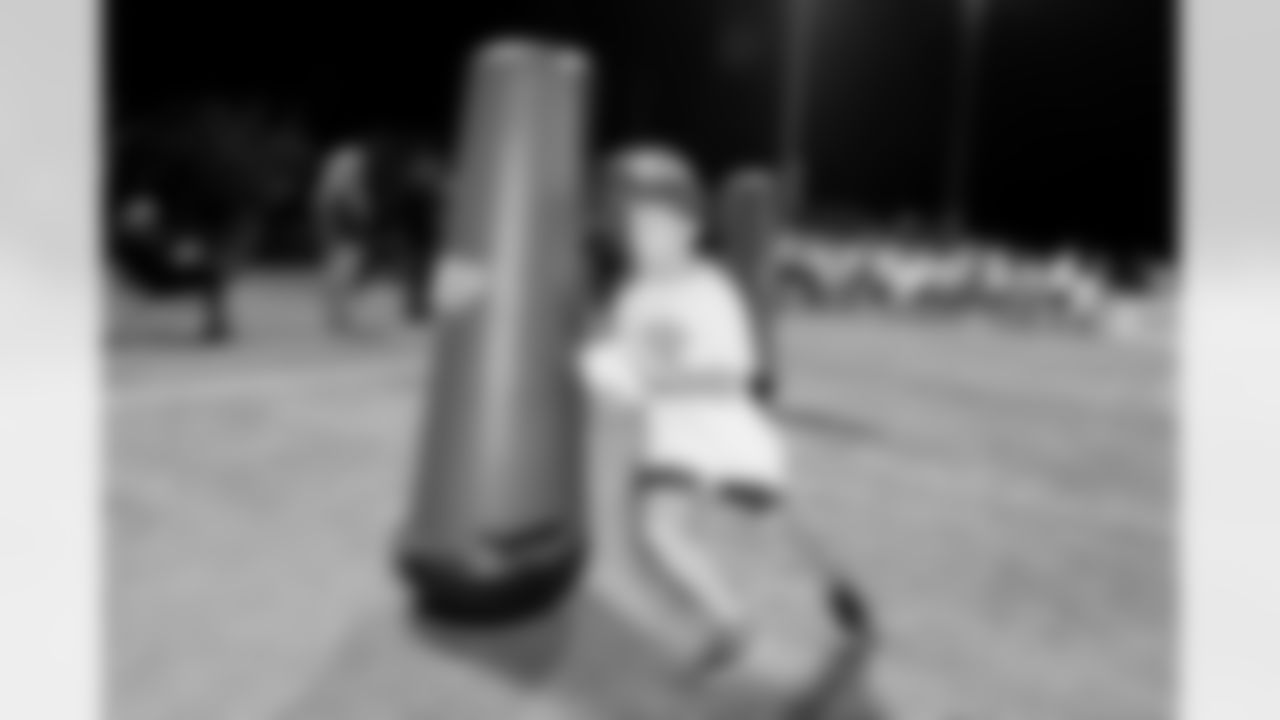 Jacksonville, Fla. – Salute to Service Youth Football Camp for military members and their children at NAS JAX Base on November 5, 2025.