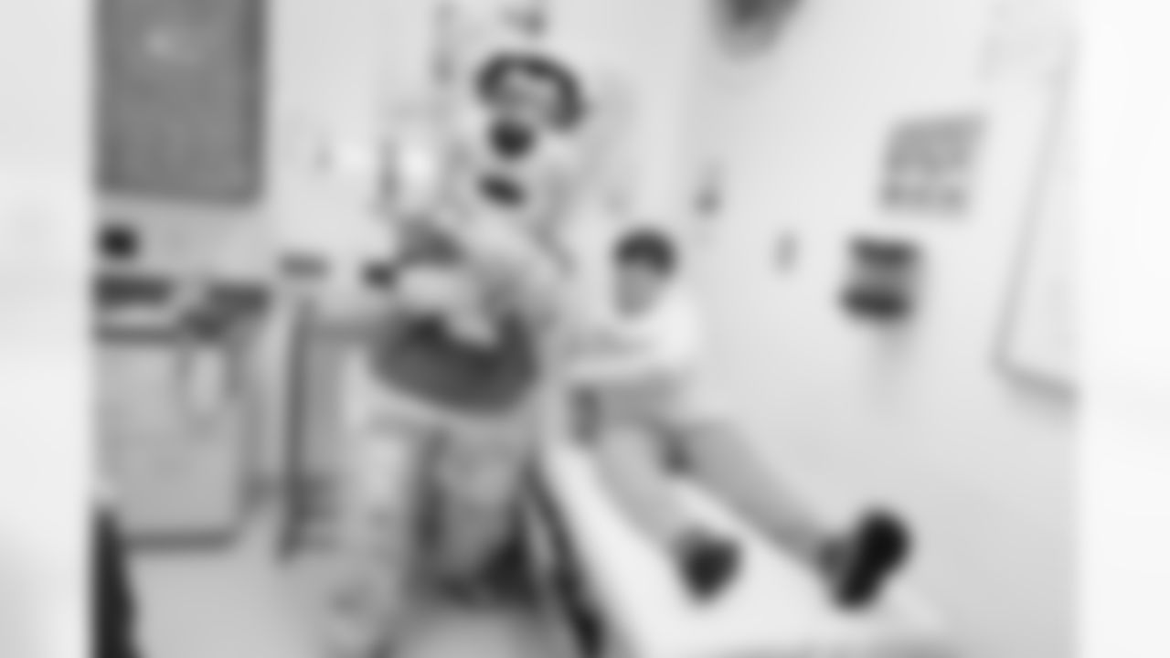 Jacksonville, Fla. — Jacksonville Jaguars Playoff Prowl at Wolfson Children's Hospital in Jacksonville on January 9, 2026