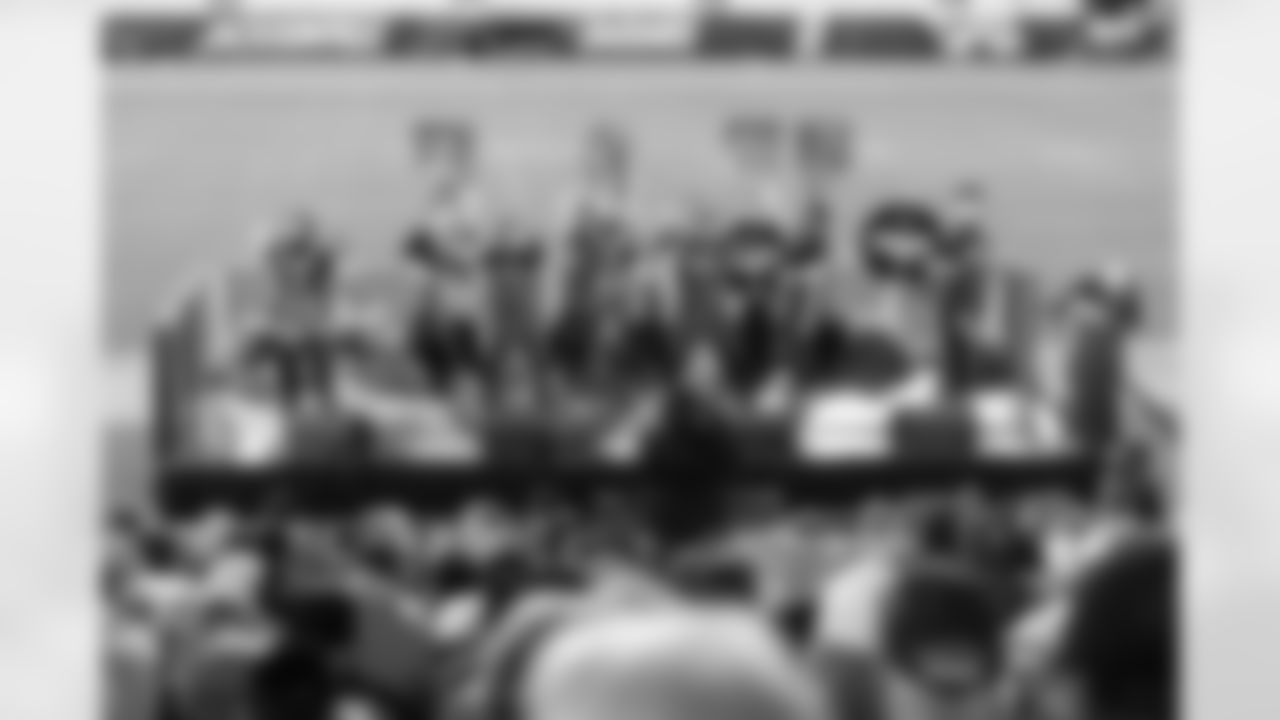 Jacksonville, Fla. — Jaguars head coach Liam Coen's First DUUUVAL event at EverBank Stadium on January 30, 2025.