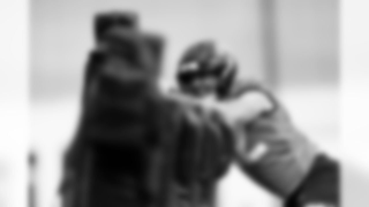 Jacksonville, Fla. — Jaguars defensive lineman Danny Striggow (92) during practice at the Miller Electric Center on November 27, 2025.