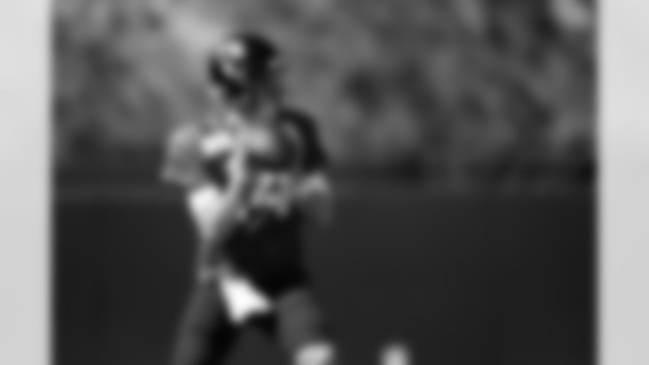 Jacksonville, Fla. — Jaguars quarterback Nick Mullens (14) during practice at the Miller Electric Center on October 29, 2025.