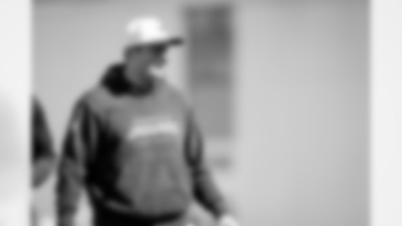 Jacksonville, Fla. — Jaguars offensive coordinator Grant Udinski during practice at the Miller Electric Center on November 5, 2025.