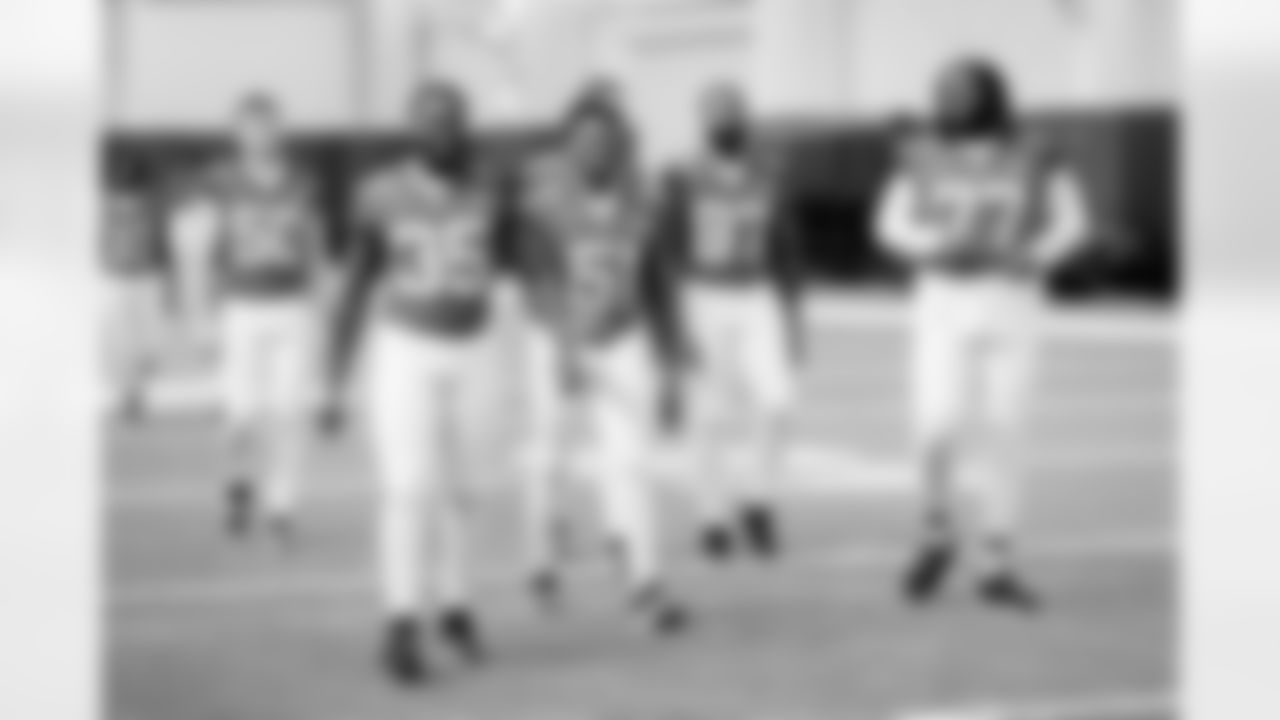 Jacksonville, Fla. — A behind-the-scenes image from the 2025 Jaguars Team photoshoot on October 27, 2025.